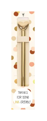 [PEN0612] BALPEN IN GESCHENKDOOSJE - THANKS FOR BEING INK-CREDIBLE