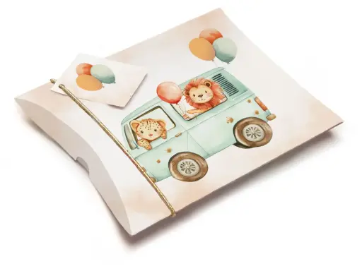 [GD0671] TRUCK MET DIERTJES