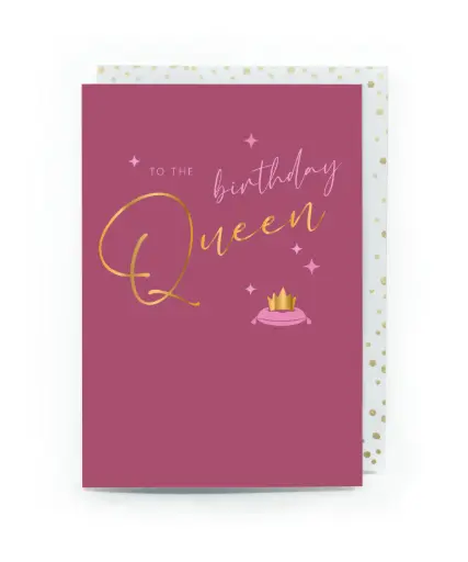 [LR8662] TO THE BIRTHDAY QUEEN