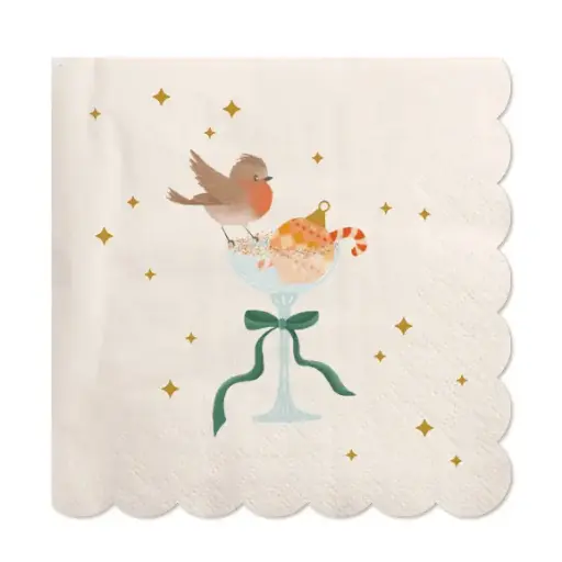 [NAPXM1155] SERVIETTES LITTLE STORIES OISEAU