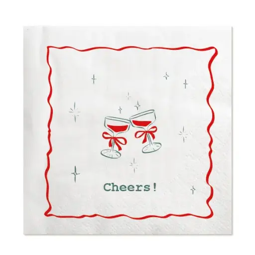 [NAPXM1163] SERVIETTES QUOTOPIA CHEERS