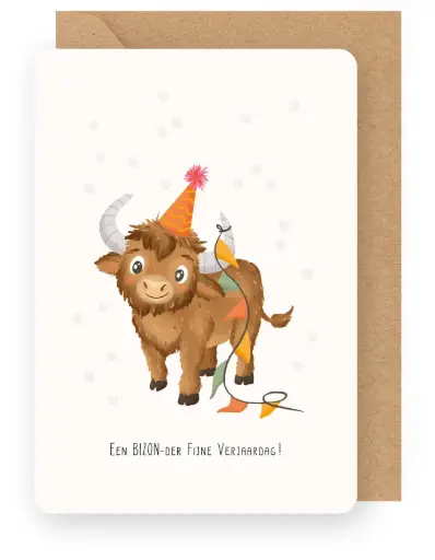 [LS6534] EEN BIZON-DER FIJNE VERJAARDAG!