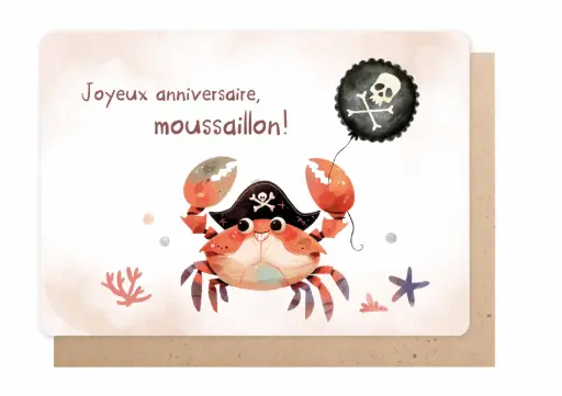 [DD5813] JOYEUX ANNIVERSAIRE, MOUSSAILLON!