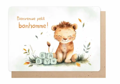 [DD5816] BIENVENUE PETIT BONHOMME!